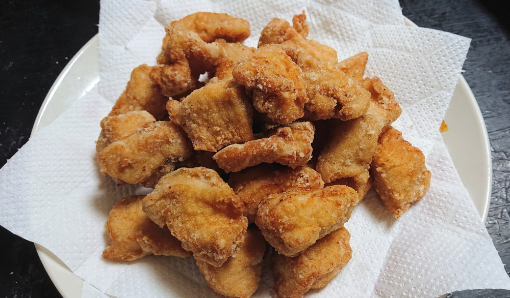 鶏むね肉の唐揚げ