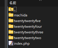 themesフォルダの中身