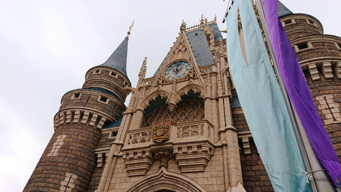 東京ディズニーランド　シンデレラ城