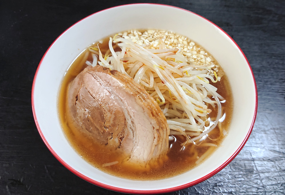 チャーシューダレで作るオリジナルラーメン完成