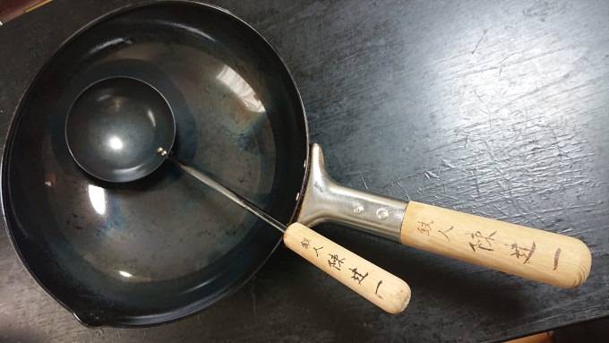 空焼き・油慣らしで復活した中華鍋