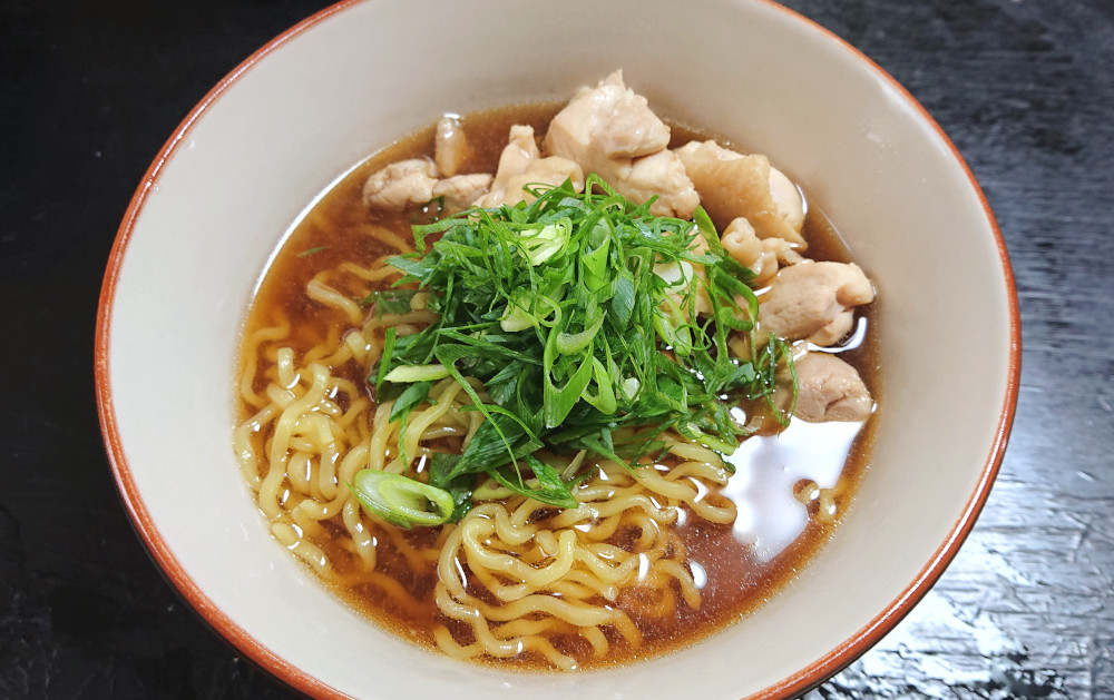淡麗 鶏コクラーメン完成