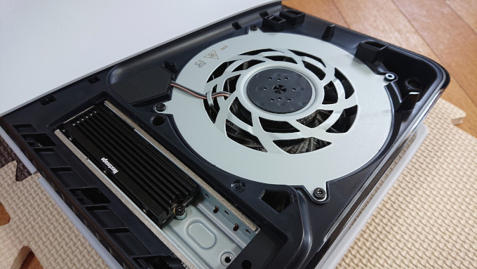 お掃除が済んだプレステ5