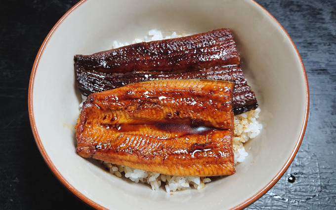 うな丼完成
