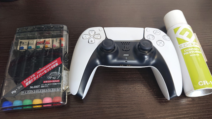 精密ドライバー プレステ5コントローラー 接点復活材