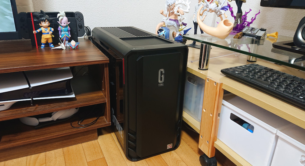 G TUNE DG-A7G60　設置したところ
