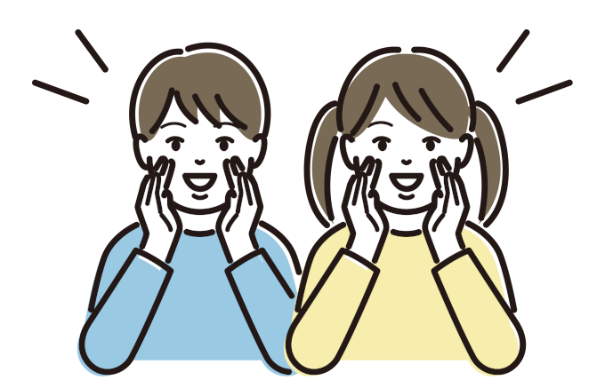 呼びかける子どもたち